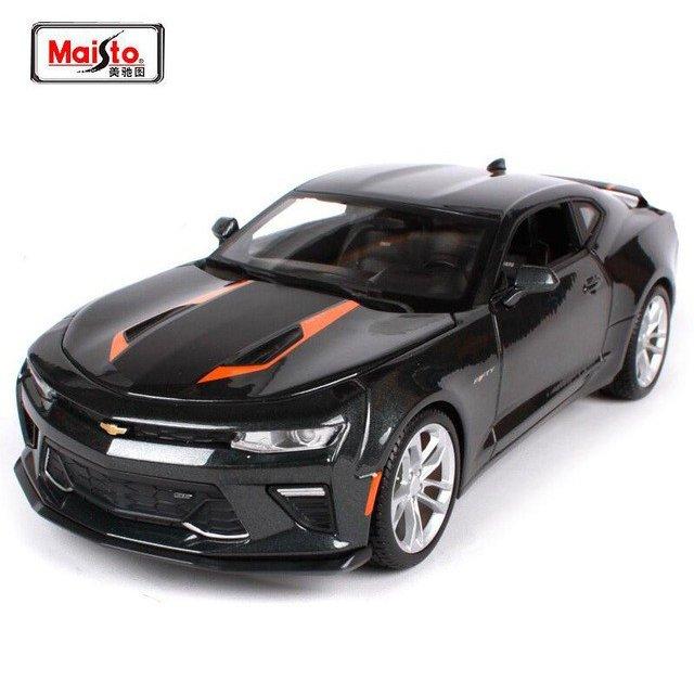 Maisto 1:18 2017 50th Anniversary Chevrolet Camaro Diecast Model Car 周年不死化 1:18 シボレー カマロ ダイキャスト