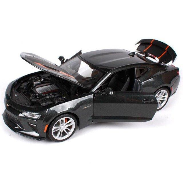 Maisto 1:18 2017 50th Anniversary Chevrolet Camaro Diecast Model Car 周年不死化 1:18 シボレー カマロ ダイキャスト