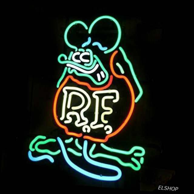 Rat Fink ラットフィンク ネオンサイン スイッチコンセント ノベルティ