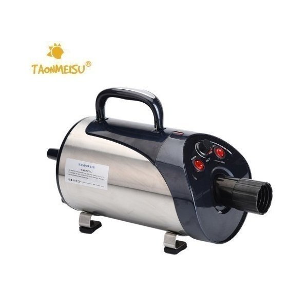2800W　ペット用ヘアドライヤー　低騒音　ノズル付　犬・猫用　グルーミングドライヤー　エアフォースドライヤー　ヒーター_4