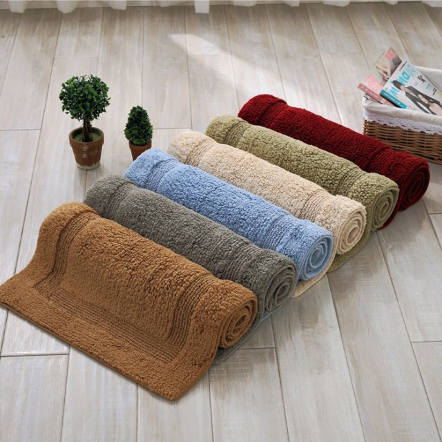 バスマット ドアマット 玄関マット おしゃれ ラグ 北欧 インテリア 洗える 洗濯可