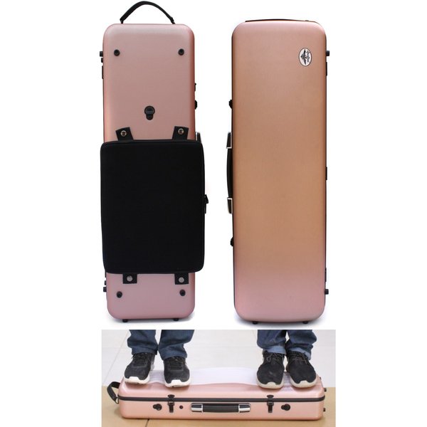 バイオリンケース 楽器 4/4 カーボン ハードケース SPカラー 軽量2.1kg