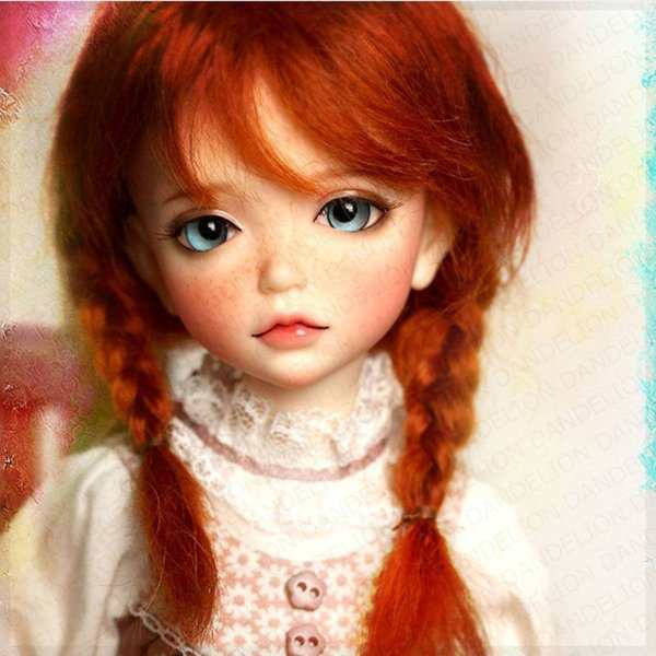 人形 カスタムドール 球体 関節人形 メイクアップ済 女の子 かわいい