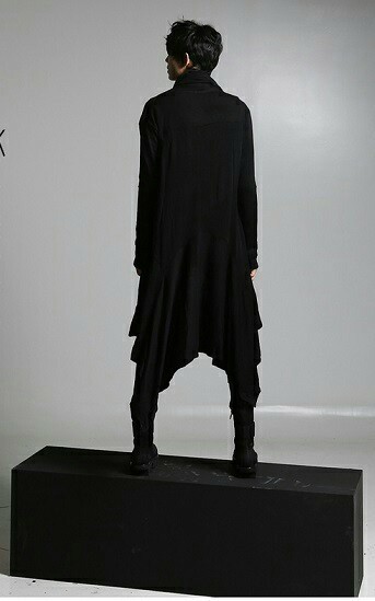 ロングカーディガン メンズ おしゃれ モード系 ROCK系 V系 大人