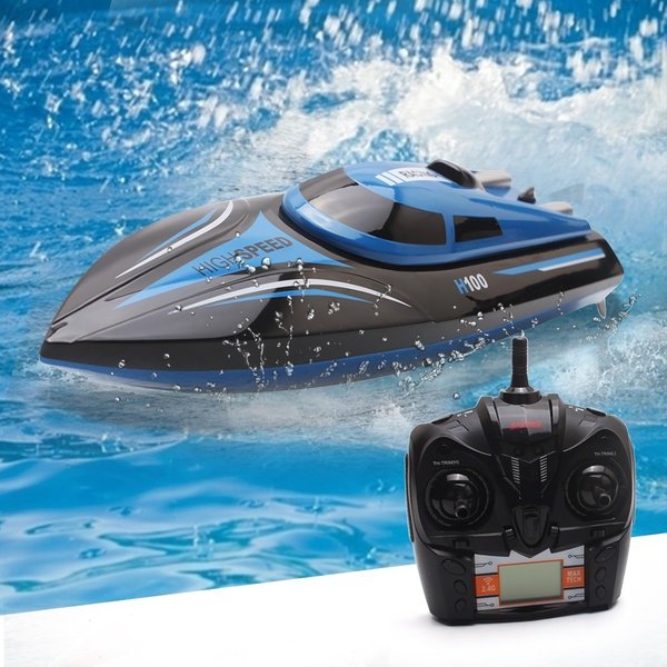 人気激安 30キロメートル 4チャンネル Ghz 2 4 H100 Rcボート 高速 船 ボート 潜水艦 Hレーシング 液晶画面 リモートコントロール おもちゃ Fag9iix63nqs