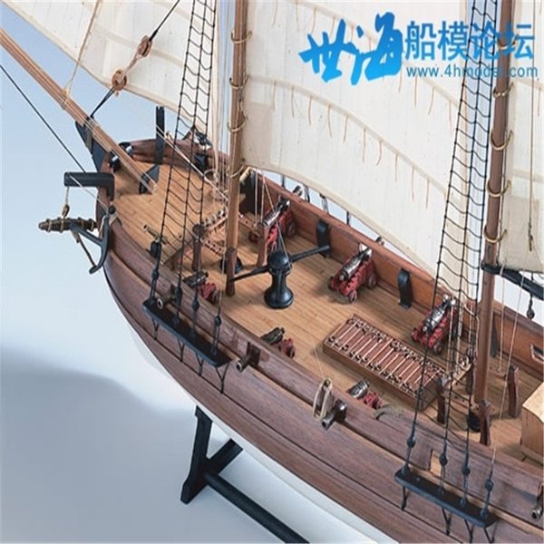 プラモデル キット 模型 帆船 1/60 DIY 教育 木製船 マリン風 プレゼント_1