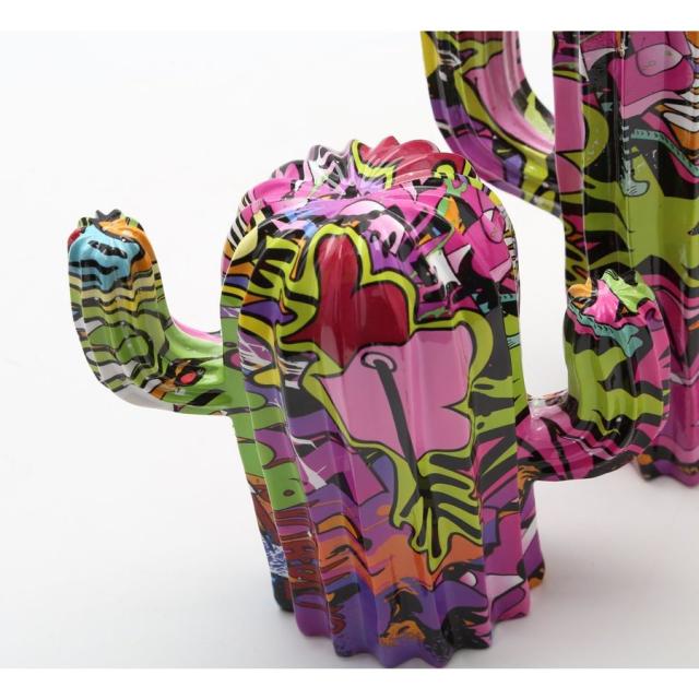 インテリア雑貨 オブジェ サボテン アート 置き物 エクステリア