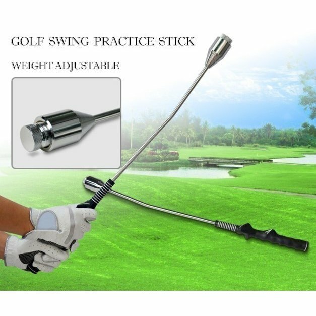 調節可能！スウィングトレーナー ゴルフ用品 練習 トレーニング スイング