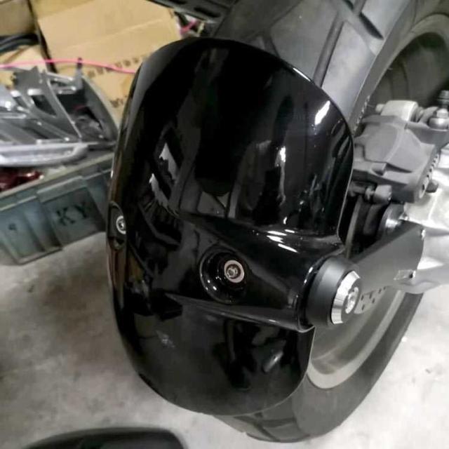 BMW R nine t R Ninet R9T リアフェンダー 2014-2019 ブラック ピュア アーバン レーサー スクランブラー r1200 マッドガード