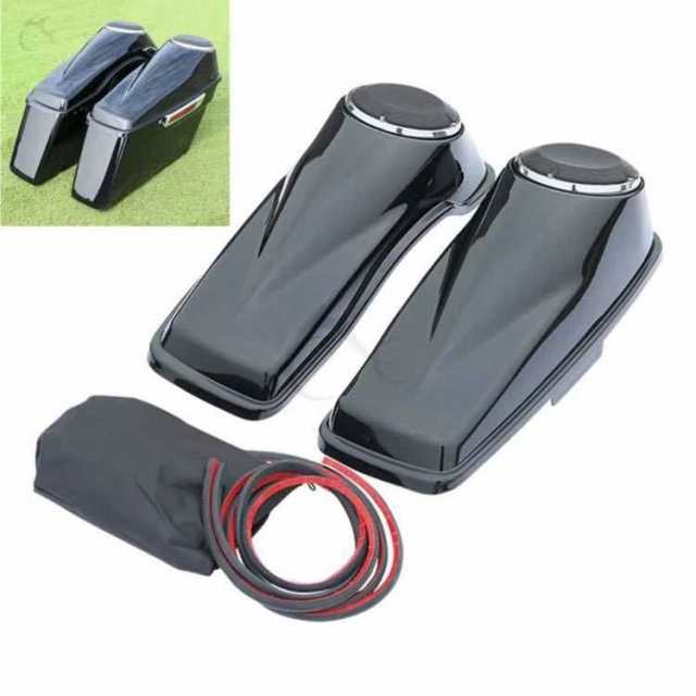 ハーレー ツーリング サドルバッグ lids スピーカー ブラック 塗装済 2014以降 FLHT FLHTCU FLH FLTR FLHX サドルバックの通販は