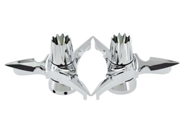 ブレイド アクスルナットカバー アクスルカバー クローム ツーリング ダイナ ソフテイル スポーツスター ツーリング ハーレー
