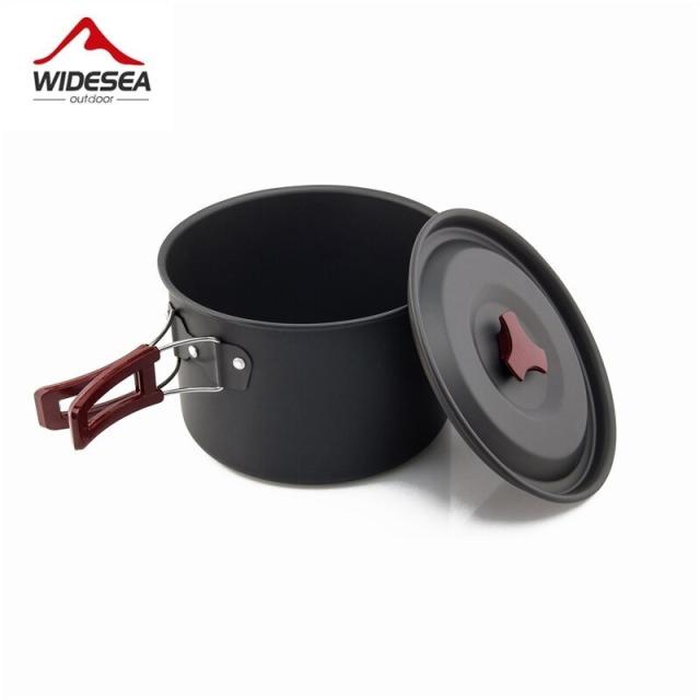 Widesea 4-5人キャンプ アウトドア クッキングセット キャンプ 調理