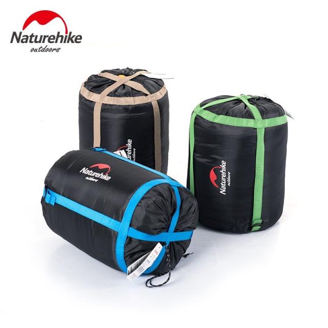 寝袋 ダブル Naturehike キャンプ 2.15m * 1.45m 封筒型 春秋 カップル 屋外 ポータブル 枕