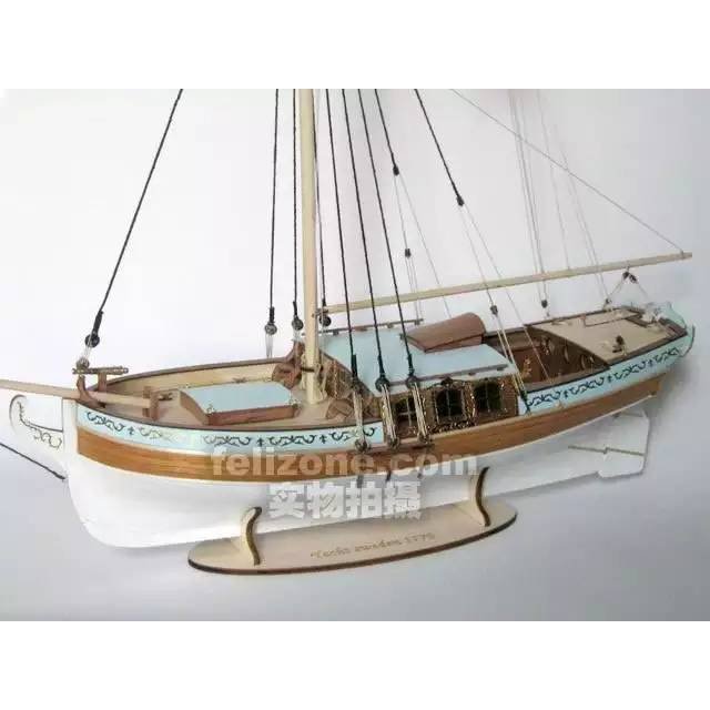 Nidaleモデル スケール 1/24 高級ヨット スウェーデン 1770 ヨット モデルキット 14,562円