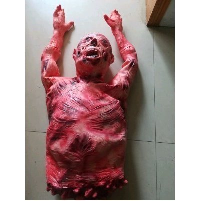 ハロウィン 衣装 怖い 天井から吊り下げ ゾンビホラー ミイラ化した死体 流血吸血鬼 お化け屋敷 バープロップ_4
