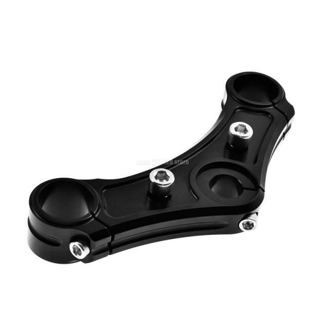 ハーレー スポーツスター XL1200X 48 フォーティーエイト トップブリッジ トリプル クランプ 2010-2015 グロスブラック_2