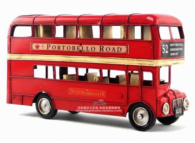 ロンドンバス 二階建てバス ブリキのおもちゃ ヴィンテージ 