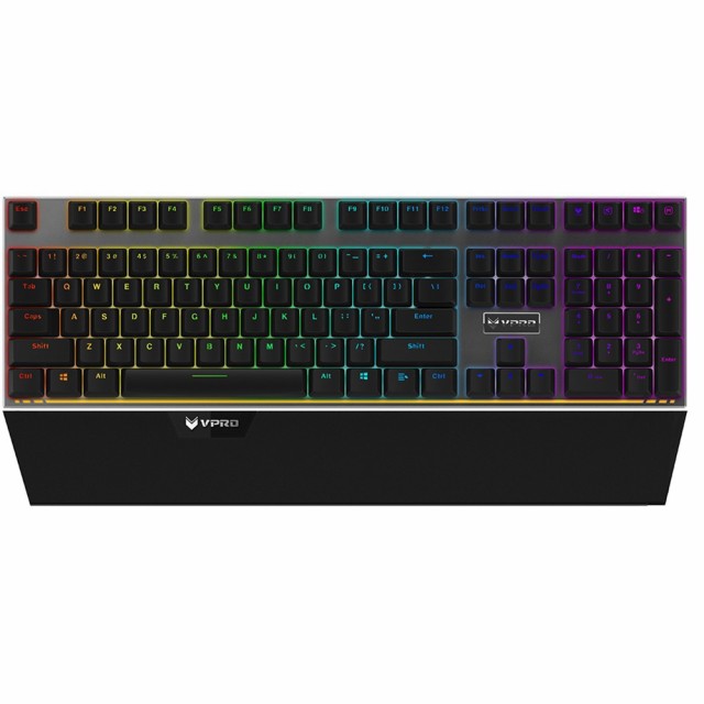 Rapoo V720S USB 黒軸 メカニカルゲーミングキーボード RGB LEDバックライトの通販は