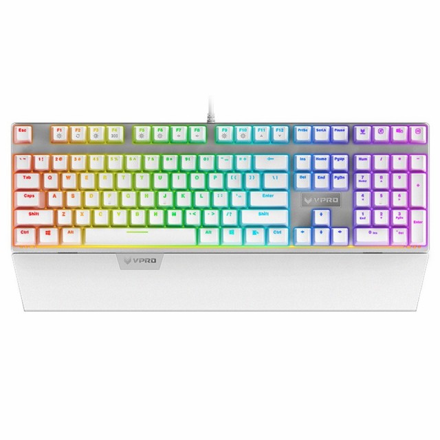 Rapoo V720S USB 黒軸 メカニカルゲーミングキーボード RGB LEDバックライト_1