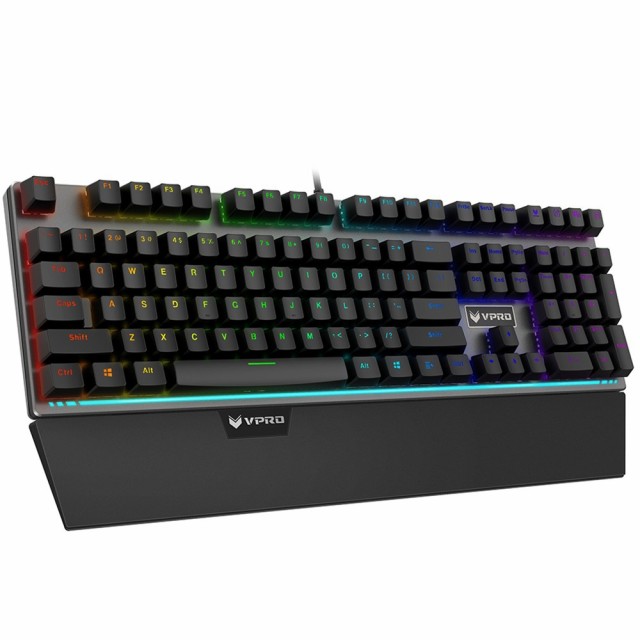 Rapoo V720S USB 黒軸 メカニカルゲーミングキーボード RGB LEDバックライト_3