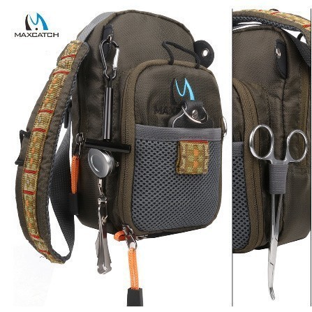 釣りバッグ フライフィッシングバッグ Maximumcatch 釣りツール アクセサリー付きの通販はau Pay マーケット リンクルモイスト