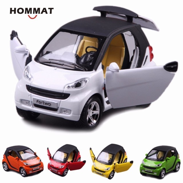 Smart Fortwo ダイキャスト 1/24 1:24 Smart ForTwo Die Cast Modellauto Auto Spielzeug Model
