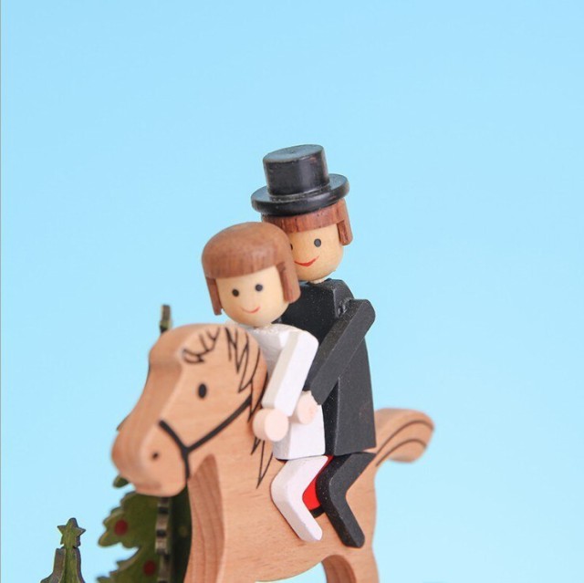オルゴール 木製 インテリア雑貨 プレゼント Love Story_3