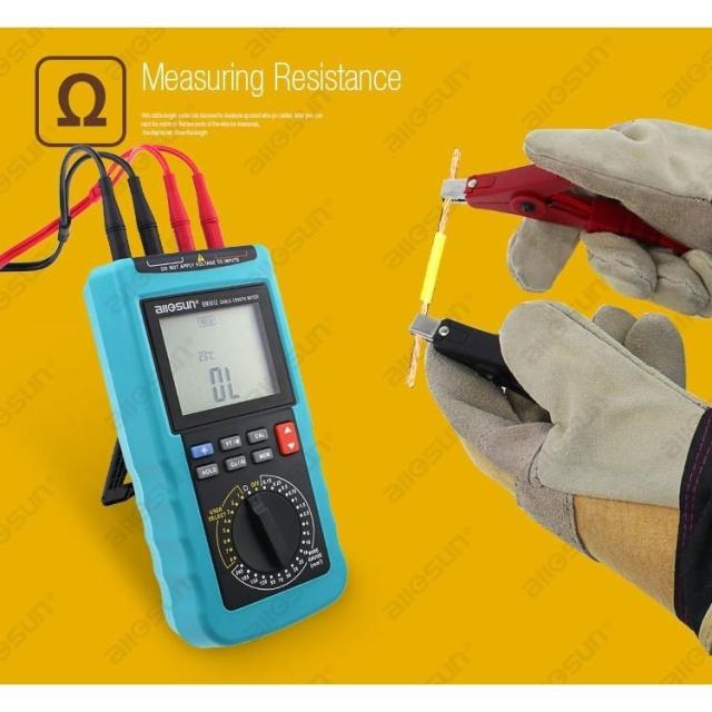ケーブル レングスメーター デジタル ALL SUN EM5812 電子計測器_3