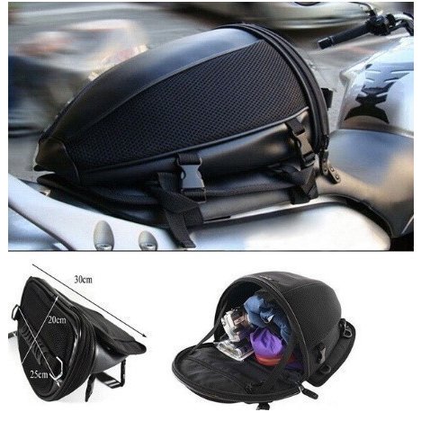 バイク オートバイ リアトランク 防水バックシート キャリー 荷物テールバッグ 6,370円