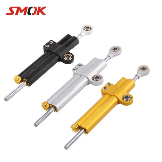 SMOK 可変ステアリングダンパースタビライザー 汎用 オートバイ ヤマハ CNC R1 R6 YZF FZ1 MT07