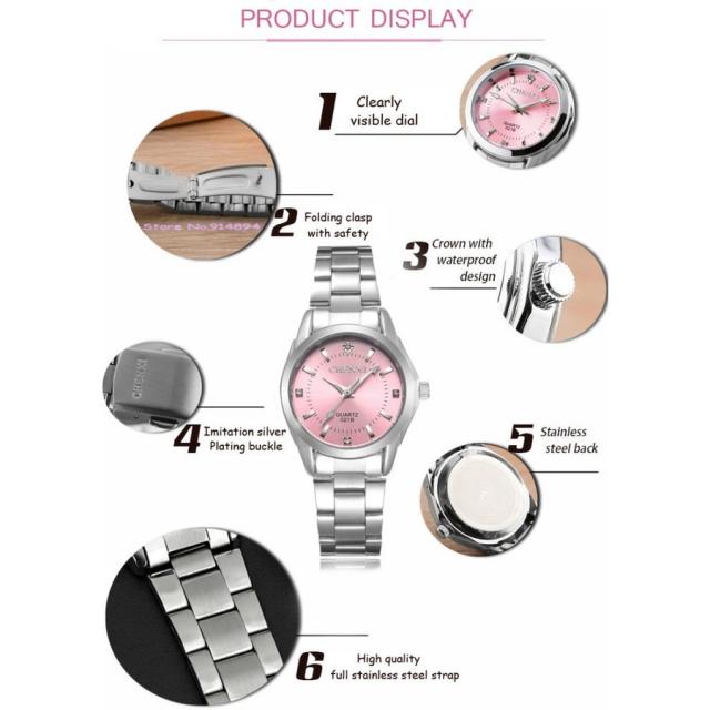 腕時計 レディース 安い 防水 カジュアル Chenxi Cx021b 6色の通販はau Pay マーケット リンクルモイスト