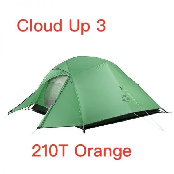 テント 2人用 一人用 軽量 防水 Naturehike Cloudup3 210t Greenの通販はau Pay マーケット リンクルモイスト