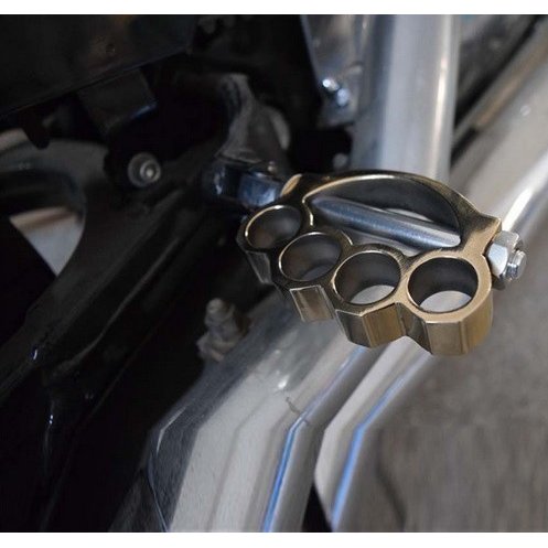 ハーレー フットペグ ヴィンテージ ナックル型 日本入手困難 高級 真鍮 カフェレーサー XL883R 883L 48 sportster_3