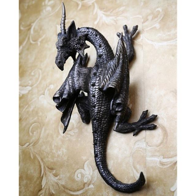壁掛け オブジェ ドラゴン 雑貨 像 飾り ファンタジー_2