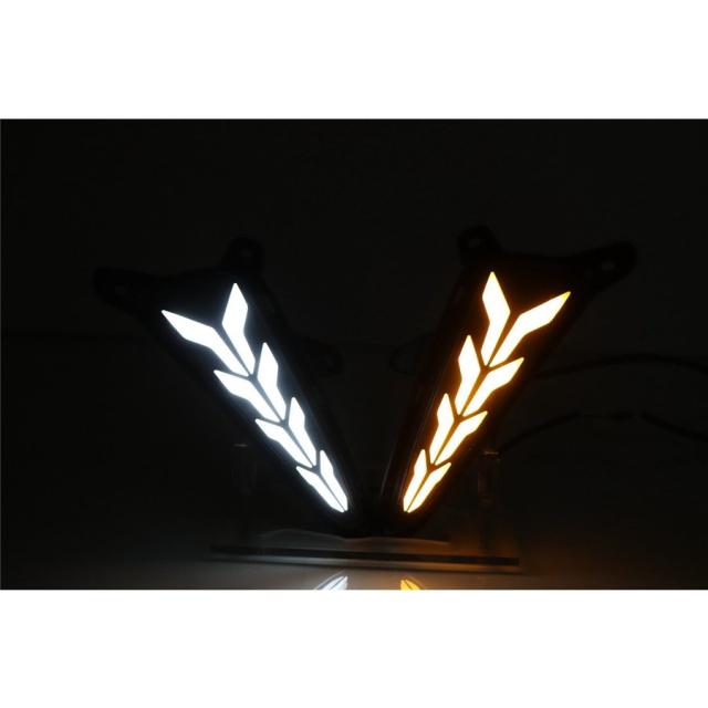 車の点滅車DRL LED ランニングライトデイライトトヨタC-HR