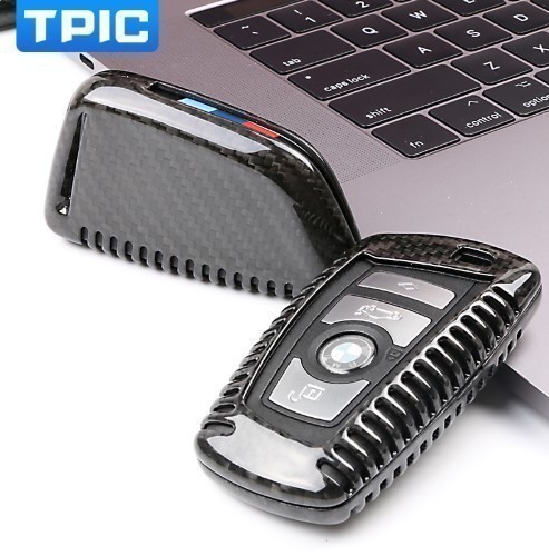 【2デザイン選択可】車キーケース カーボンファイバー BMW 1 2 3 4 5 6 7シリーズX1 X3 X4 X5 X6 F30 F34 F10 F07 F20 G30 F15 F16の通販は 5,790円