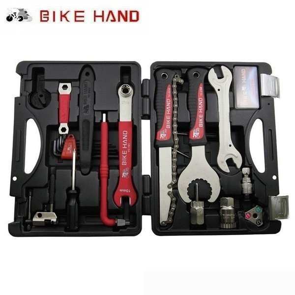 自転車ツール キット bikehand ポータブル 修復 ボックスセット 六角レンチ yc728