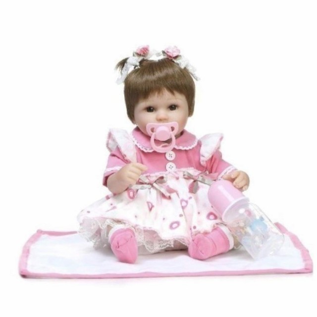 優しいお顔 女の子 リボーンドール 赤ちゃん人形 ベビー人形 ベビー