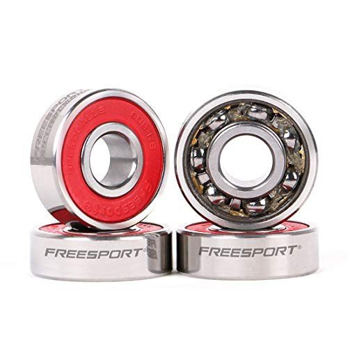 送料無料 TwoLions Full Steel Pre-Lubricated 608 Bearings Pack of 8 for Skateboards Longboards Inline Roller Skate or Scの通販は