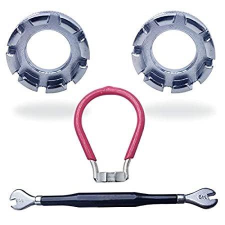 送料無料 SINYUM 自転車スポークツール 自転車スポークレンチ サイクリングポケットツール 6