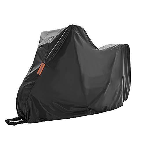 送料無料 Flymer XXL Motorcycle Cover with Lock Holes Scooter Rain Dust Cover with Elastic Reflective Tapes Storage B