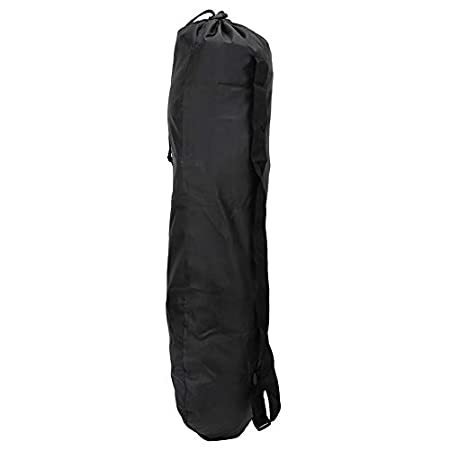 送料無料 Qiilu Skateboard Storage Bag 150D Oxd Cloth Sport Skateboard Storage Bag One Shoulder Carry Case Black 86x285c その他アクセサリー