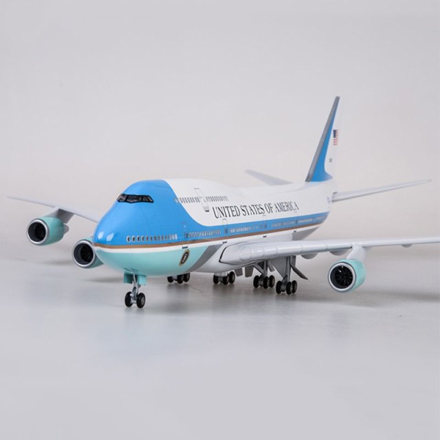 飛行機 模型 ボーイング 747 エアフォースワン 1/150 47cm 光とホイール ダイキャスト プラスチック 合金の通販はau PAY  マーケット - リンクルモイスト | au PAY マーケット－通販サイト