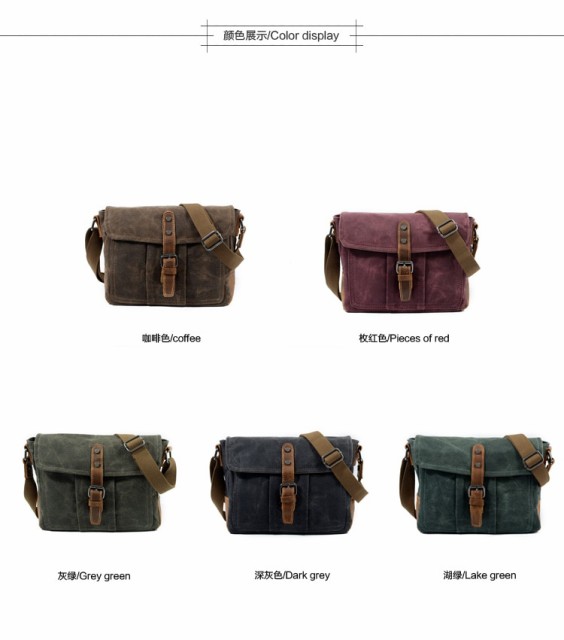 メッセンジャーバッグ メンズ 防水 カメラバッグ ショルダーバッグ