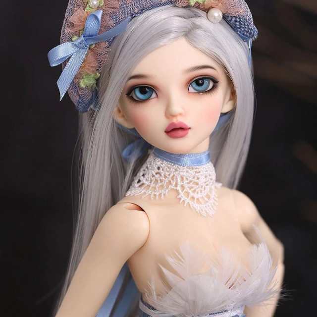 BJD ドール 本体 球体関節人形 SD ウィッグ ドール衣装 靴 セット 眼球 ...