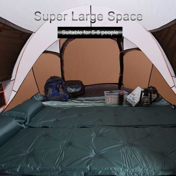 ポップアップテント 大型 超軽量 ワンタッチ UVカット ドーム型テント キャンプ アウトドア 200*280*120cm L