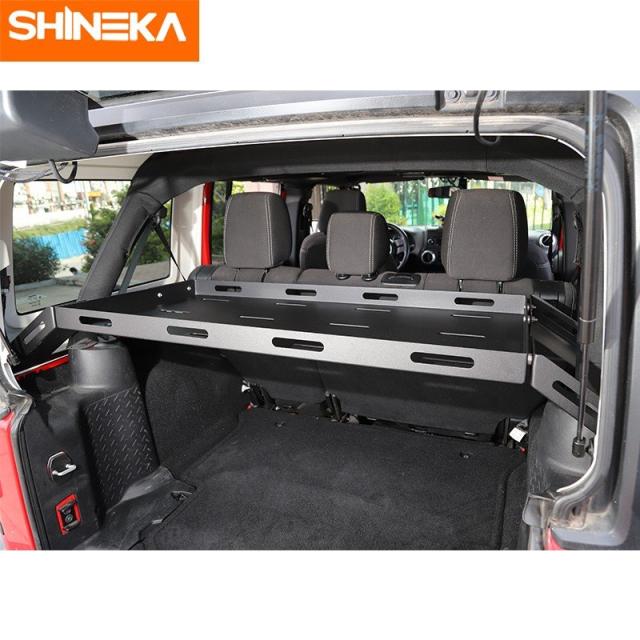 Shineka リアラックジープラングラー Jk Jl 07 19 リアトランク収納ラック貨物荷物ジープラングラー Jkの通販はau Pay マーケット リンクルモイスト