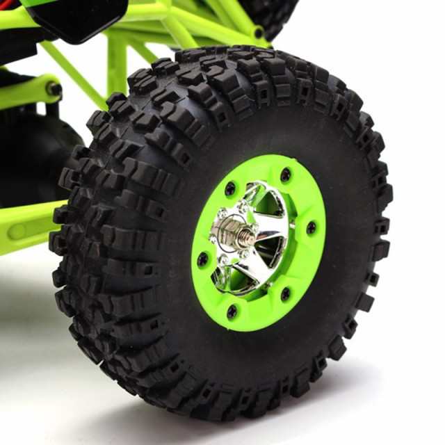 WLtoys 12427 2.4G 1/12 4WD LEDライト付きクローラーRCカー