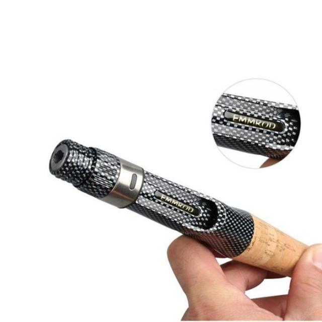 釣りバネ竿エムロッドコルクグリップEMMRODポータブルスピニングロッド