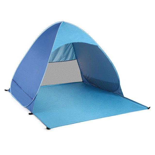B1605 Lixada Pop Up Automatic Beach Tent UV Protection Camping Tent Lightweight Outdoor Awning_4